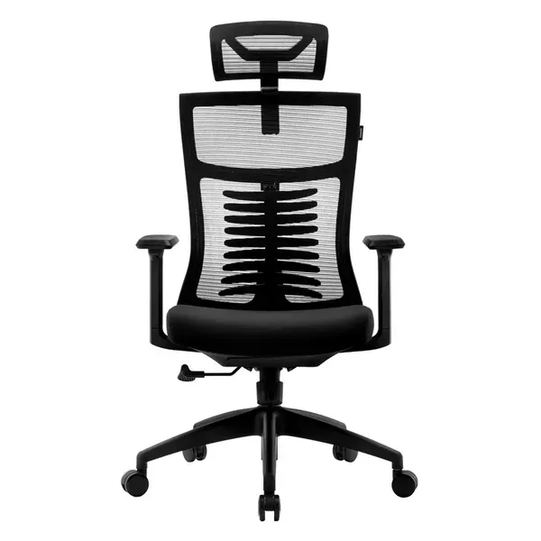 RAIDMAX Drakon EK601BK Gaming Chair, Fabric, Up to 150kg, 3D Adjustable Armrests, 150deg Tilting, Head &amp; Lumbar support, Black
