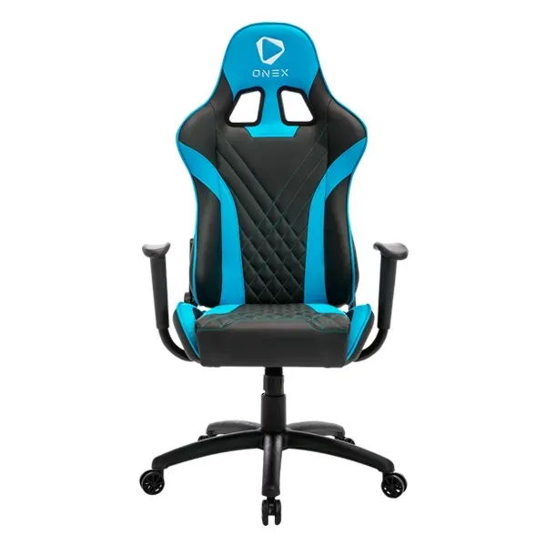 Gaming Chair, PU leather, black-blue, ONEX GX2