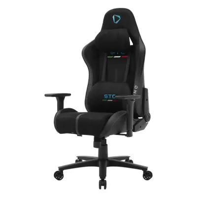 Gaming Chair, Alcantara, Up to 125kg, Black, ONEX STC Alcantara A-L-BK