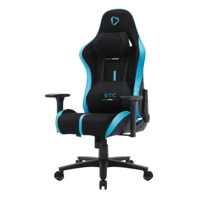 Gaming Chair, Alcantara,  Black/Blue, ONEX STC