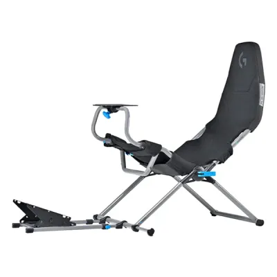 Gaming seat, fabric, black, Playseat® Challenge X Logitech G Edition