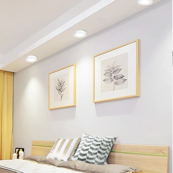 18w, surface mounted, back-lit, slim down light, day light