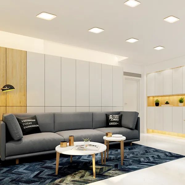 24W, flush mounted, back-lit, slim down light, natural white, 2700lm, Aigostar