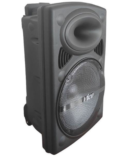 100W, trolley speaker, led light, V-12