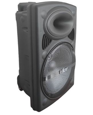 100W, trolley speaker, led light, V-12