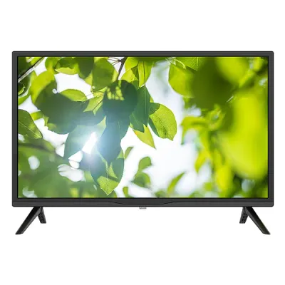 FOBEM MS24EC2000 24” HD Ready LED TV, Supports 12 Volts, Includes free slim wall-mount bracket, E(new), Black, 3 Year Warranty