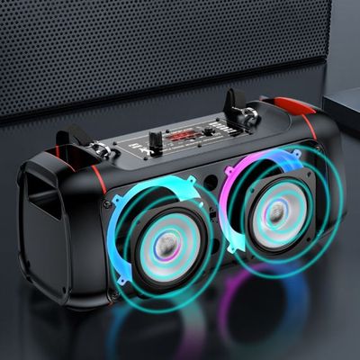 10W, rechargeable speaker, LED lights, KSC-689