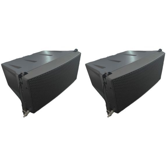 Pair of passive speakers 3&quot; 2-way 160W 8 Ohm