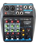 4 channel, professional, RCA mixer, Bluetooth/USB/Stereo