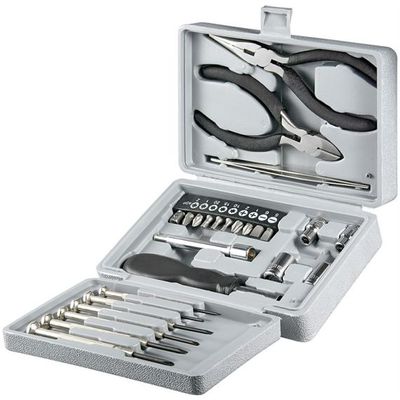 Kit of precision tools, screwdrivers and pliers, 25 pieces