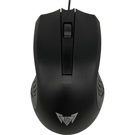 Crown Micro Black 1000DPI USB Mouse