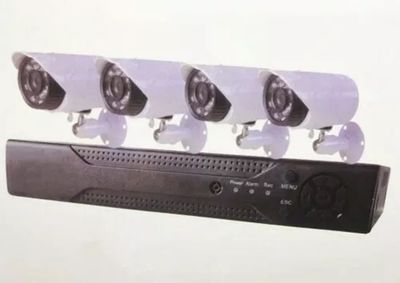 DVR, combo kit, 4 cameras, cctv,  JORTAN 6145AHD