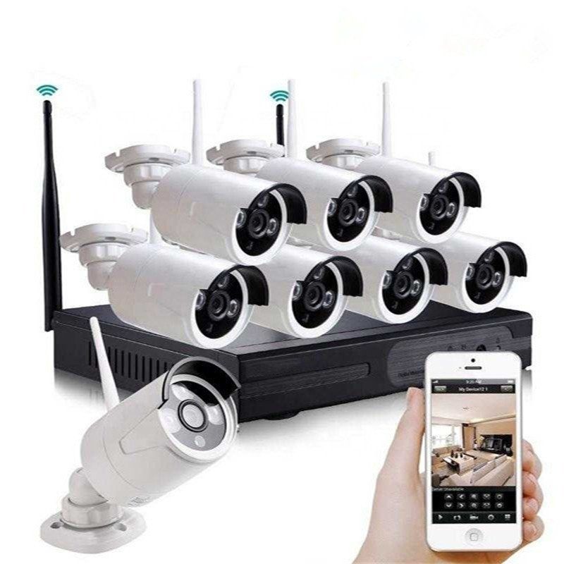 4K, CCTV, camera system, 8 cameras, DVR 8 channels, Andowl Q-S80PRO