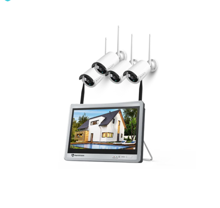 NVR, surveillance kit, 2mpx, 4 cameras, includes monitor, HeimVision HM243