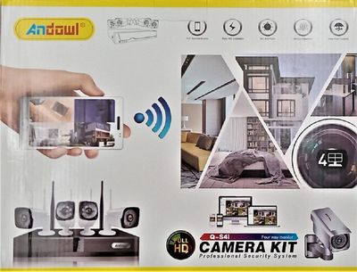4 camera kit, wifi,5G, full HD, CCTV, Andowl