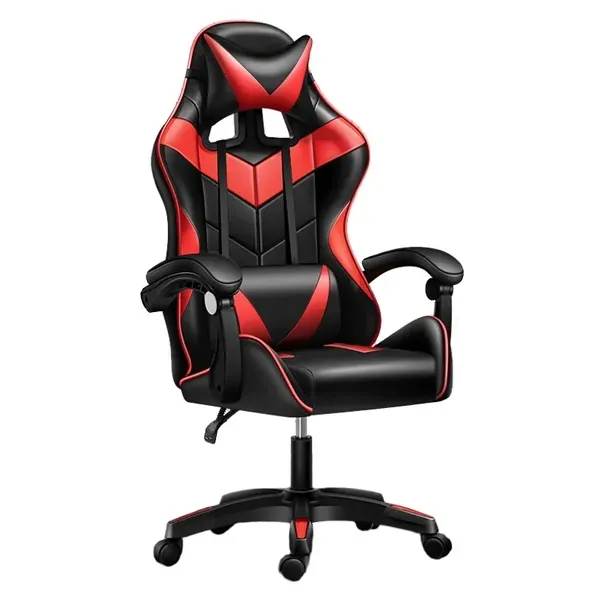 Gaming Chair, pu leather, black-red, CIS 2023-1