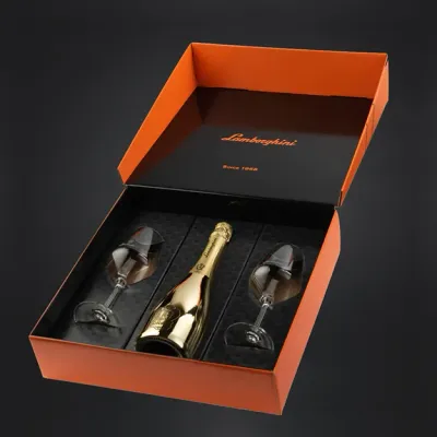 Brut Gold with Gift Set, Lamborghini Wines