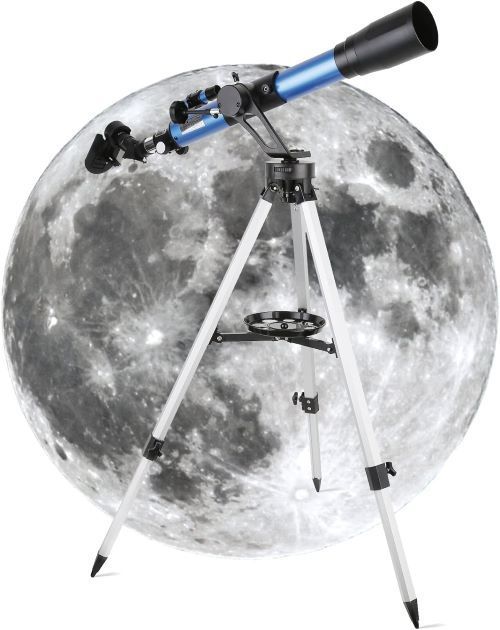 60/700 mm, astronomical telescope,5 x 24 finder scope refractor, telescope for beginners, amateur astronomers