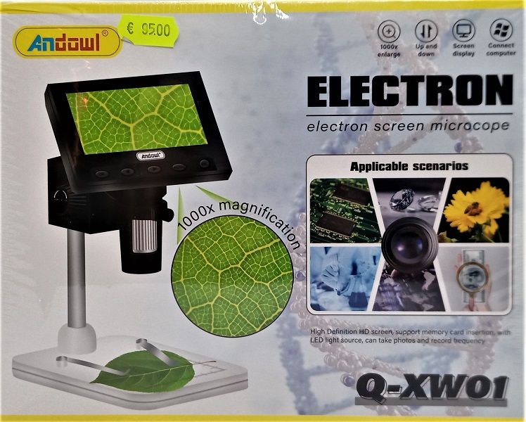1000X Portable digital Microscope 4.3&#39; lcd screen with Adjustable Hold and Work Base