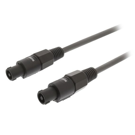 Loudspeaker Cable 2 Pin Female 10m Dark Gray