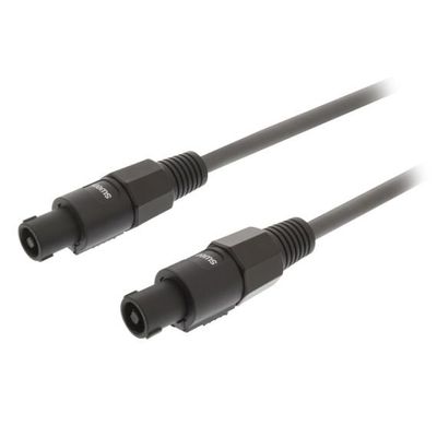 Loudspeaker Cable 2 Pin Female 10m Dark Gray