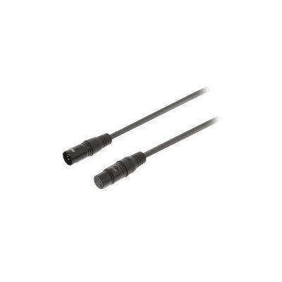 Digital Cable XLR 5 Pin XLR Male - 5 Pin XLR Female 0.50 m Dark Gray