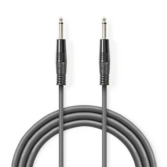 6.35mm Mono Male Speaker Cable 3m