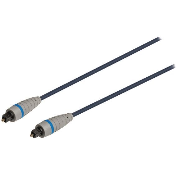 Stereo Audio Cable 6.35mm Male - Male 5m Dark Grey