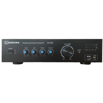 300W, stereo amplifier, AV-300