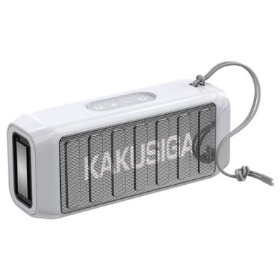 Bluetooth speaker AUX/USB/SD card inputs FM radio gray KSC-606