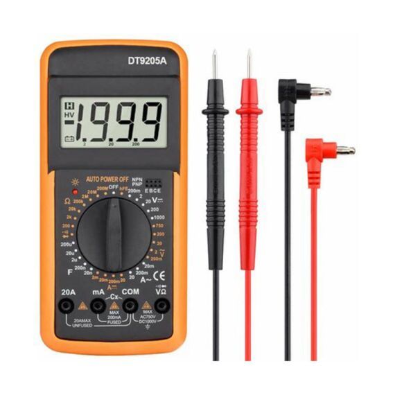 Digital multimeter, DT9205A
