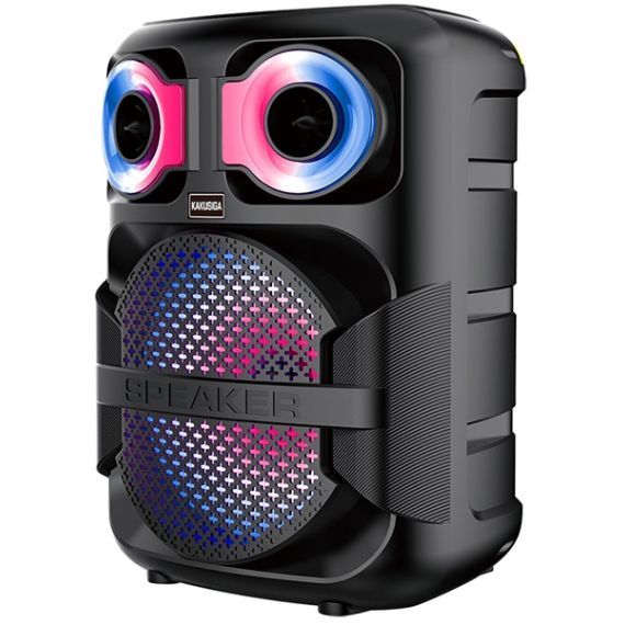8&quot; 10W Rechargeable Speaker LED Lights Bluetooth/FM/USB