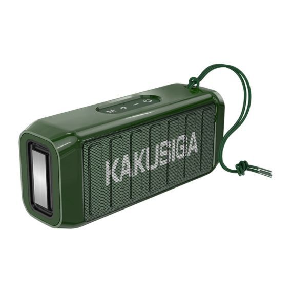 Green, Bluetooth speaker AUX/USB/SD card inputs FM radio, KSC-606