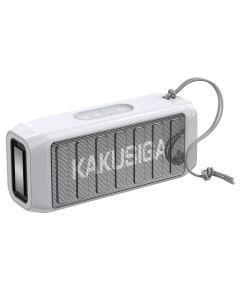 White, Bluetooth speaker AUX/USB/SD card inputs FM radio  KSC-606