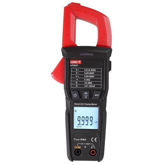 Current clamp meter 600V AC/DC 600A AC UT202T UNI-T