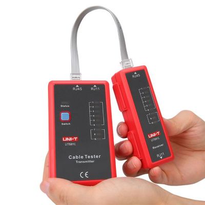 RJ45/RJ11 cable tester UT681L UNI-T a