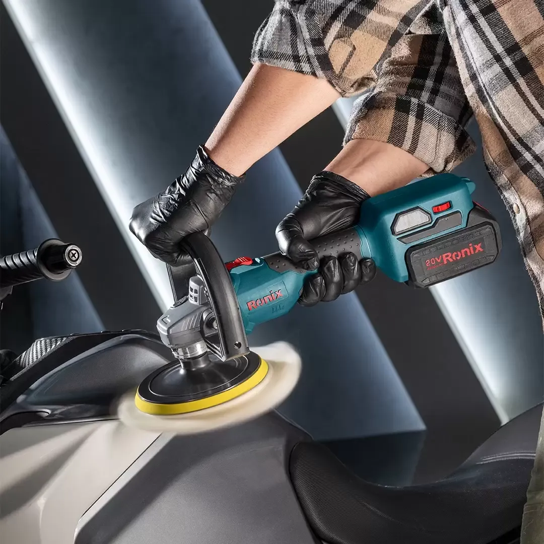 20V, cordless polisher, RONIX 8652