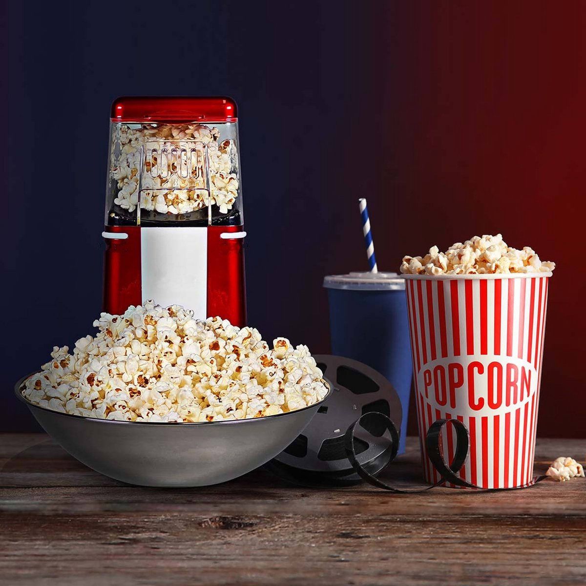 1200W, popcorn maker, 60g, Royalty Line PCM7305