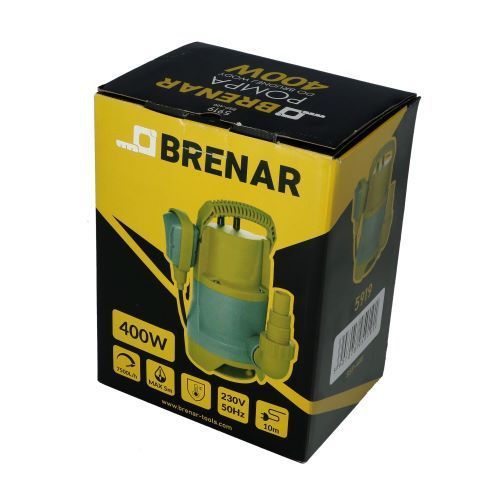 400W, water pump, 125 l/min, Brenar