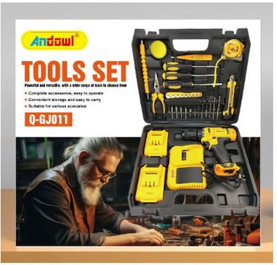 Andowl Percussive Drill Driver Battery 24V 2x5Ah