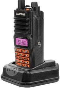 Baofeng Radio UV-9R PLUS 10W 2200mAh Battery, IP67 Portable transreceiver : Dust, Cold &amp; Waterproof Radio with Hard Case