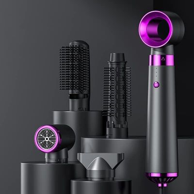 Salon, ionic hairdryer, 3 heat, 2 Speed settings, cool button, curler, straightener, 5 Styling Diffusers
