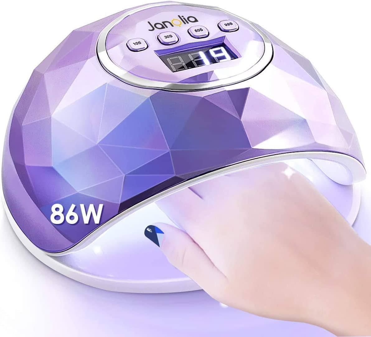 86w, nail uv lamp, 30 LED UV, infrared sensor, Camille Milano