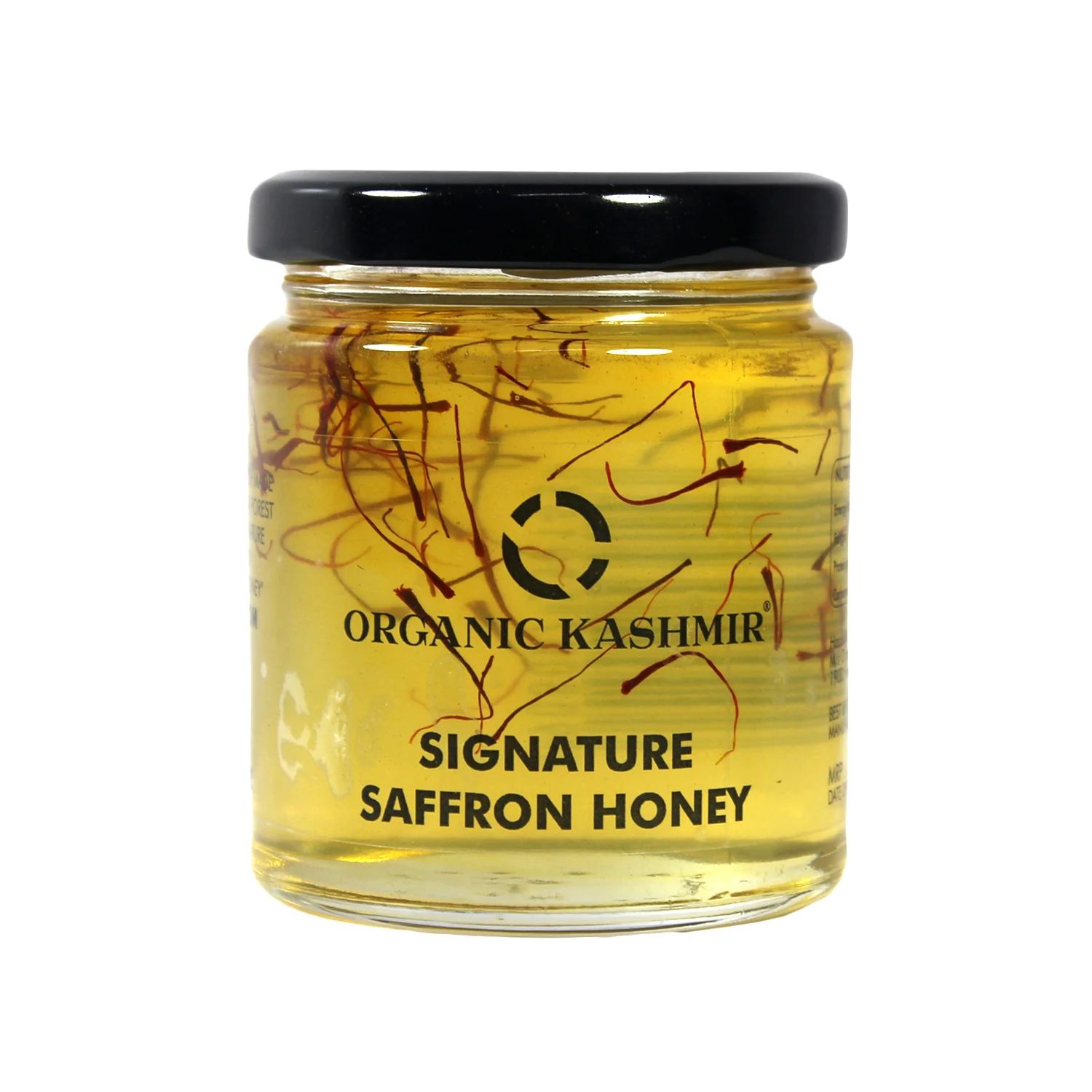 400Gr, saffron mongra, raw honey, rich in proteins, vitamins and minerals, Organic Kashmir