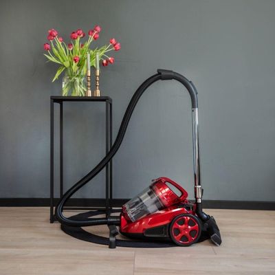 850W, bagless, vacuum cleaner, 5mtr cable, black-red, Royalty Line BSCM1400.60