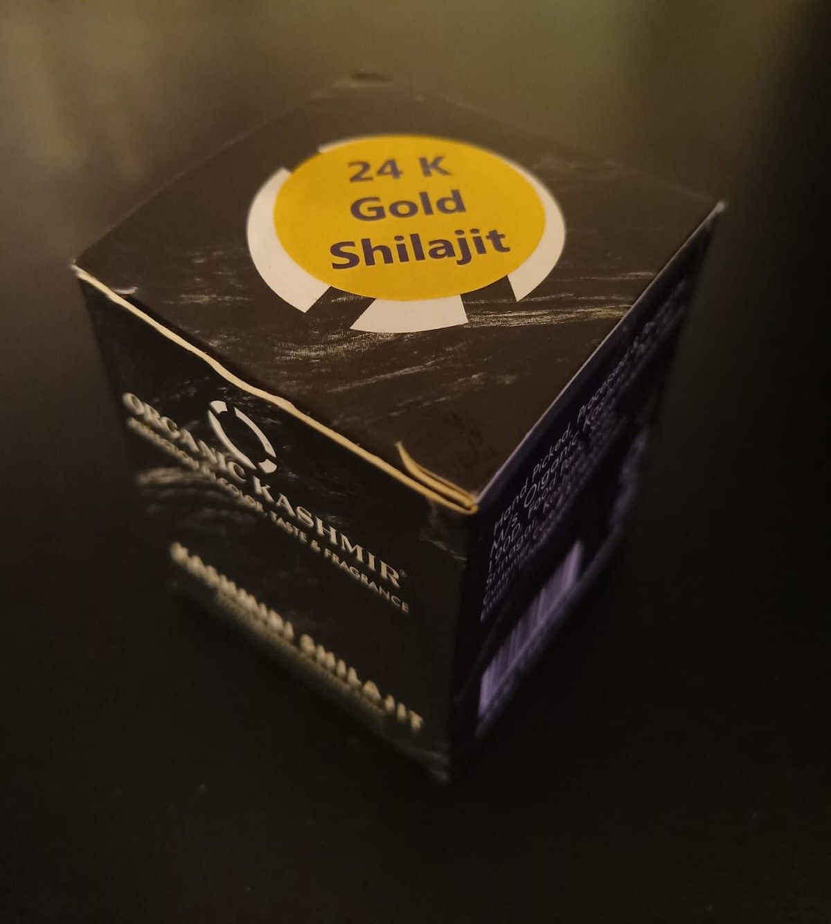 24K Gold Pure Organic Shilajit 50g – Himalayan Resin, Rich in Fulvic Acid