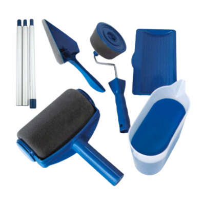 Paint Roller Set with Paint Container