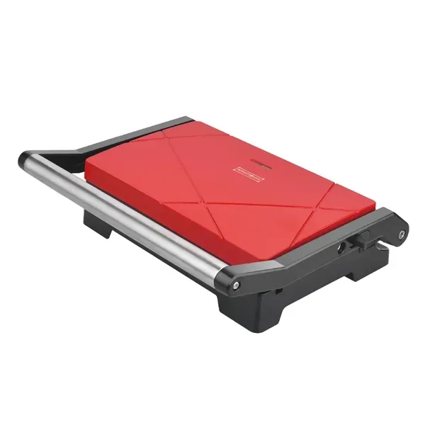 1000W, Panini-Maker, Grill, Bilateral heating, Red, 3 Year Warranty, ROYALTYLINE
