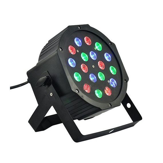 Programmable 18-LED 18W RGB strobe light
