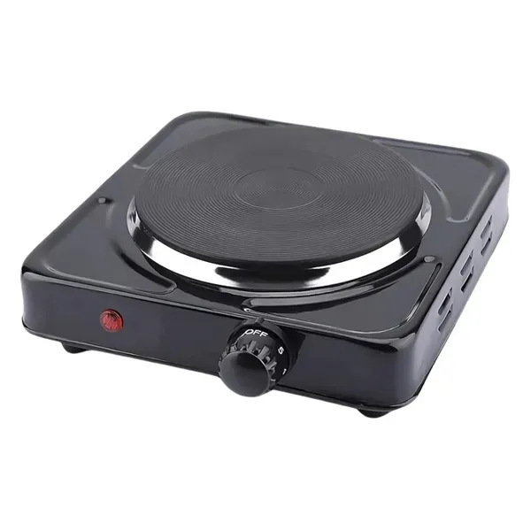 1500W, single hob, hotplate, black, Royalty Line HP10502